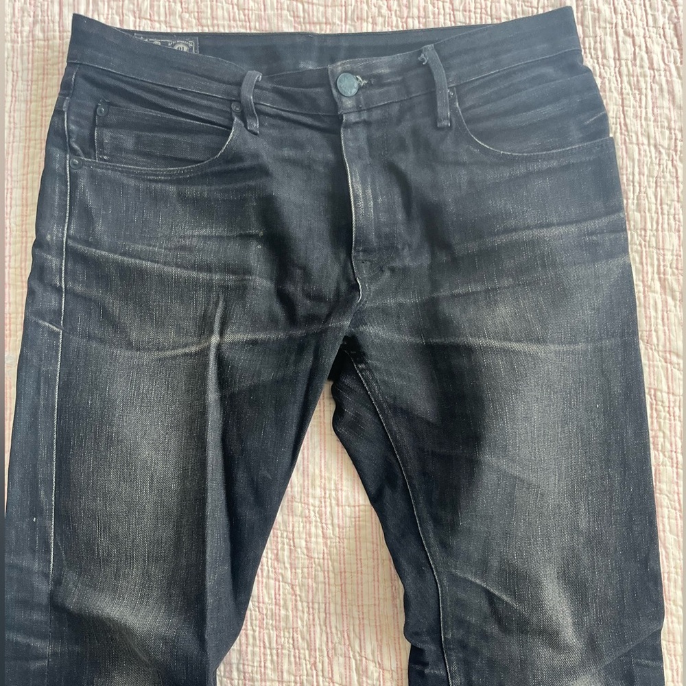 Men's Slim Fit Black Jeans
